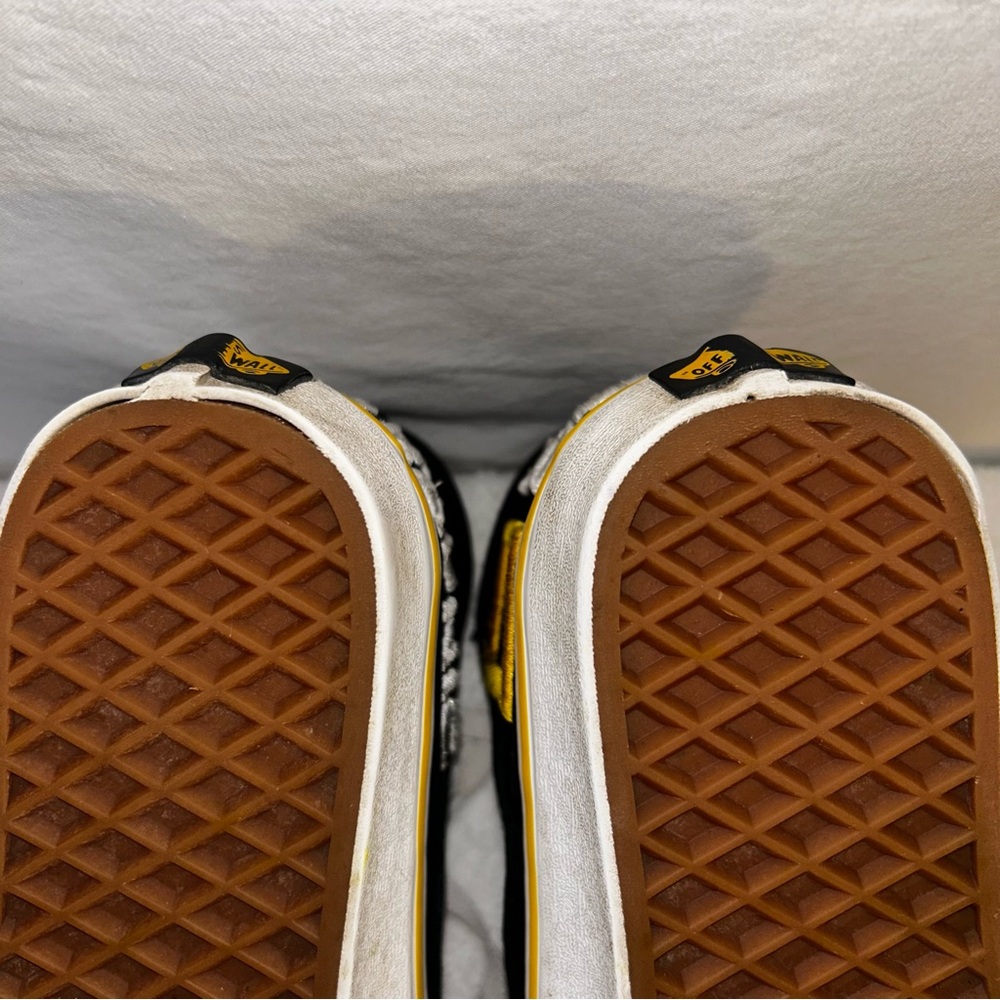 National Geographic x Vans Sk8-Hi - Unisex Men's 7/Women's 8.5 Black & Yellow - Picture 10 of 15